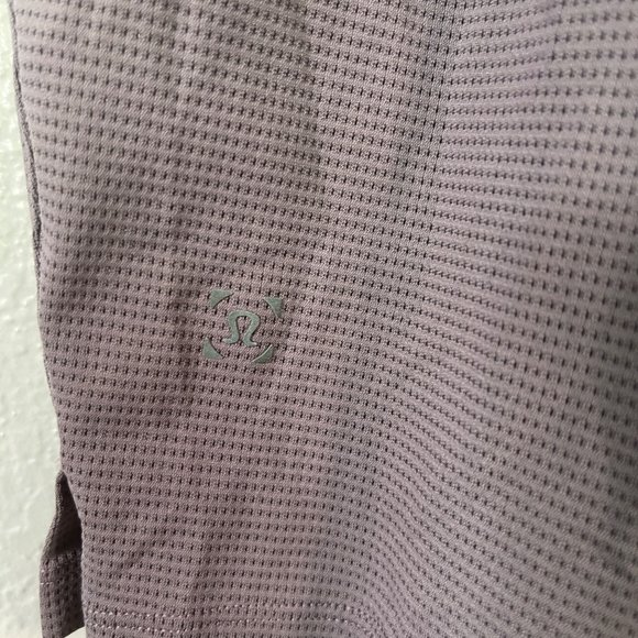 Lululemon The T.H.E. Short 9" Pique Mesh Training Athletic Shorts Bermuda Gray X - Picture 4 of 7